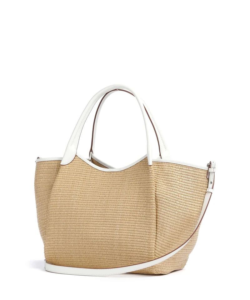 Emporio Armani Durini 24 M-L Shopper naturale/bianco
