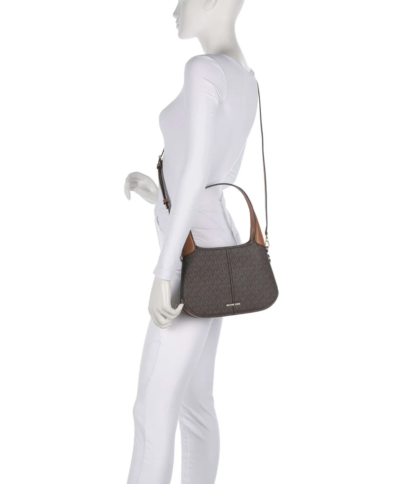 Michael Kors Alice Small Schultertasche brown/acorn
