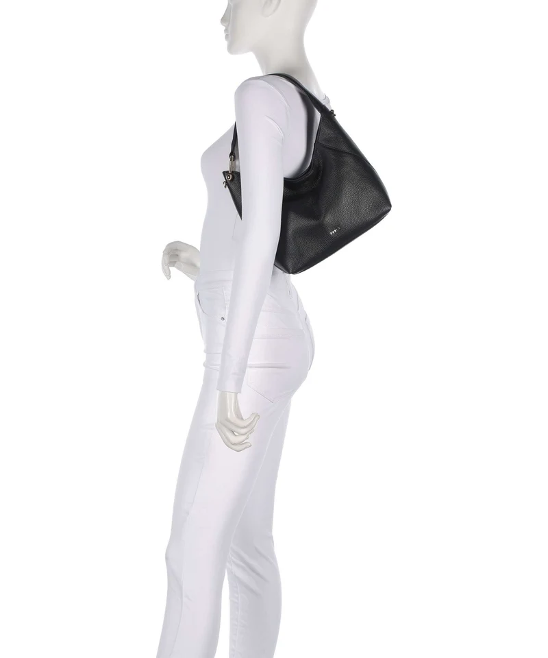 Furla Lara S Beuteltasche nero