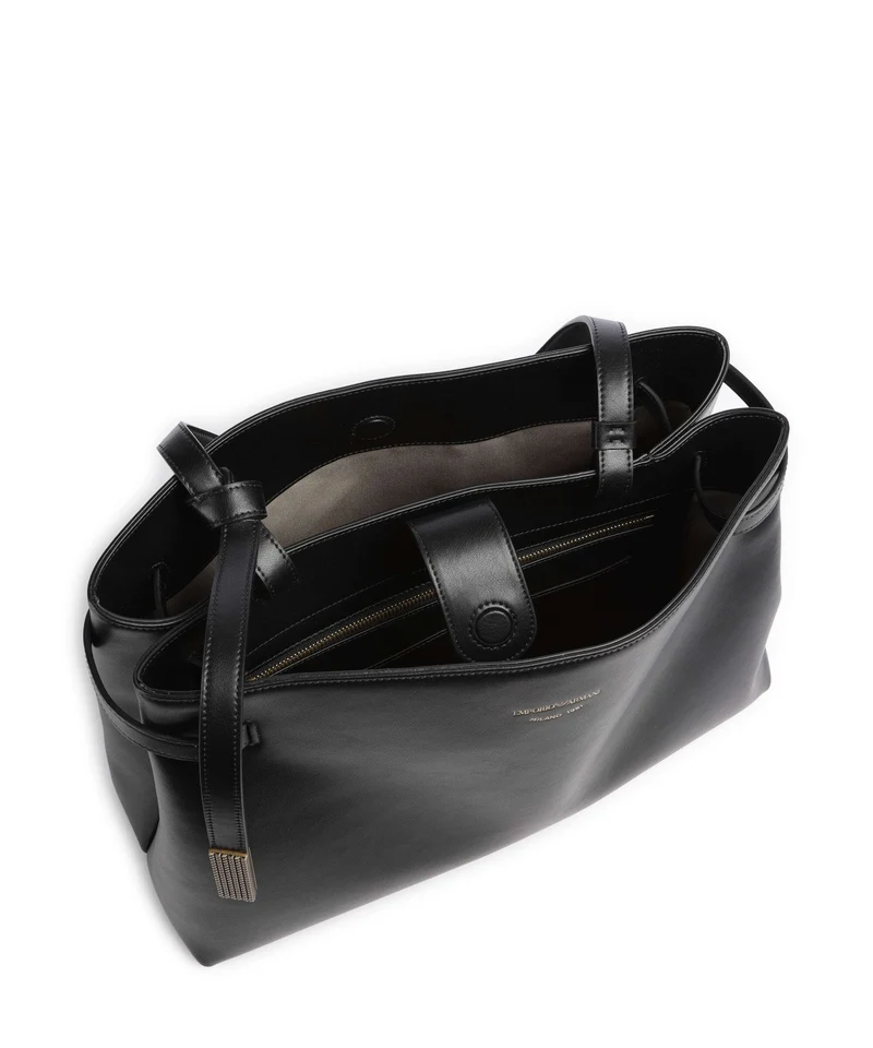 Emporio Armani Nora M Shopper black beauty