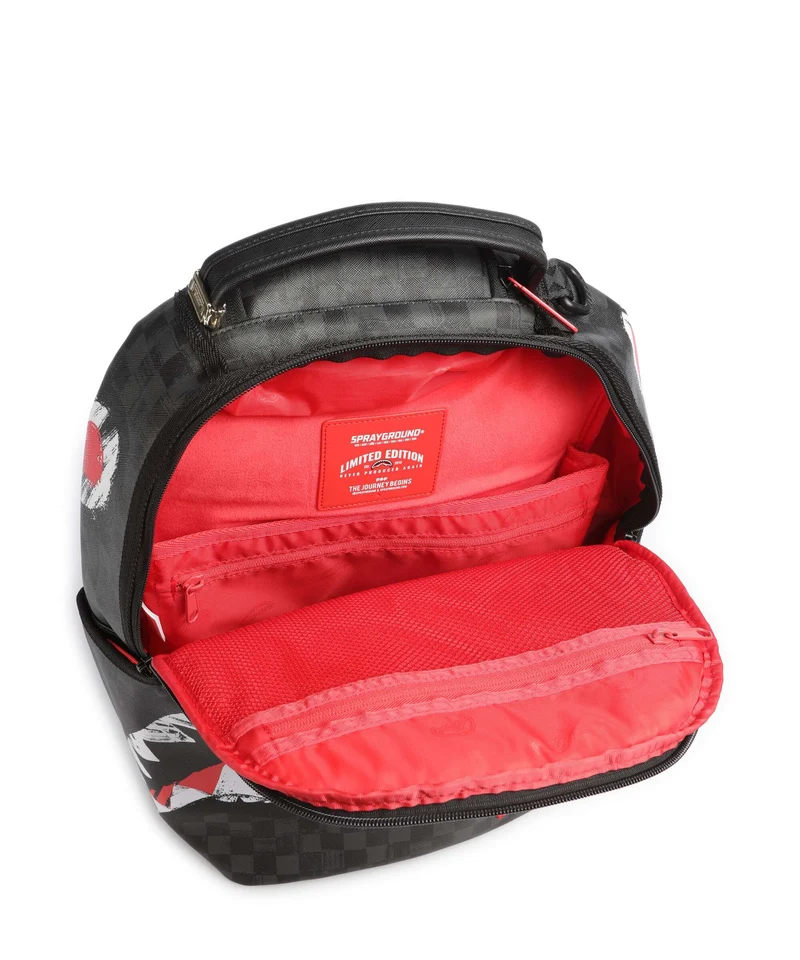 Sprayground Scribble Shark Rucksack multicolour
