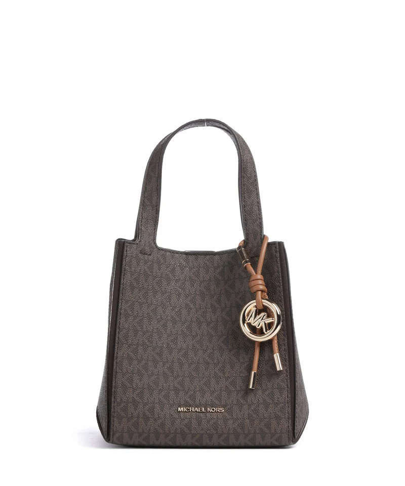 Michael Kors Jordi Small Handtasche brown/acorn