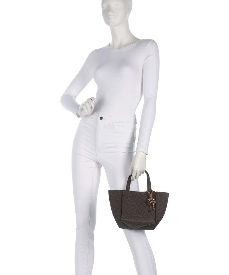 Michael Kors Jordi Small Handtasche brown/acorn