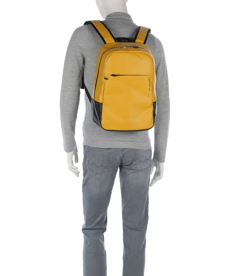 Mandarina Duck Coated Rucksack duck yellow