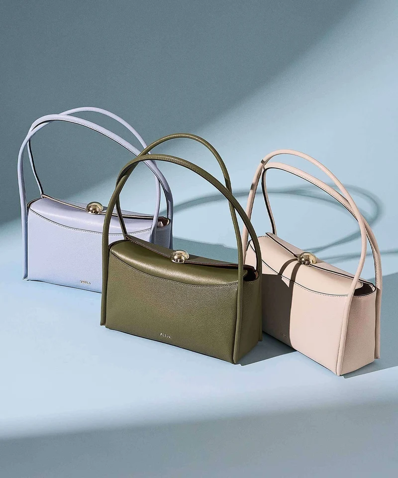 Furla Nicole M Schultertasche avocado