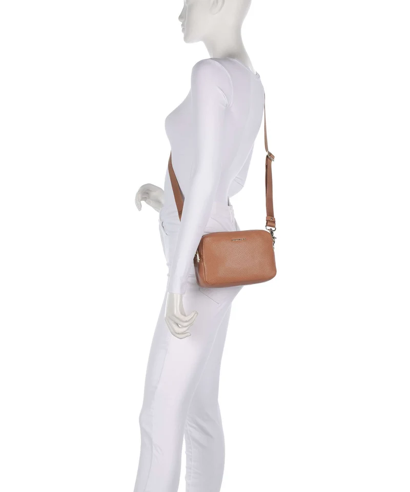 Mandarina Duck Mellow Leather Umhängetasche pecan nut