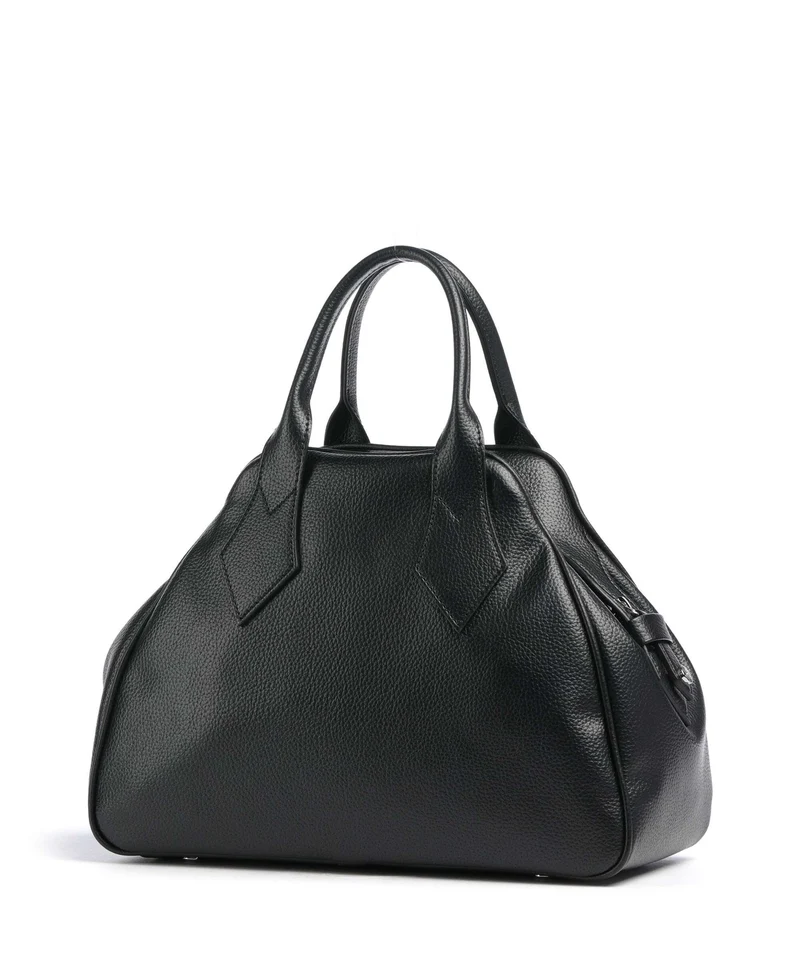 Vivienne Westwood Yasmine Grain Medium Handtasche black