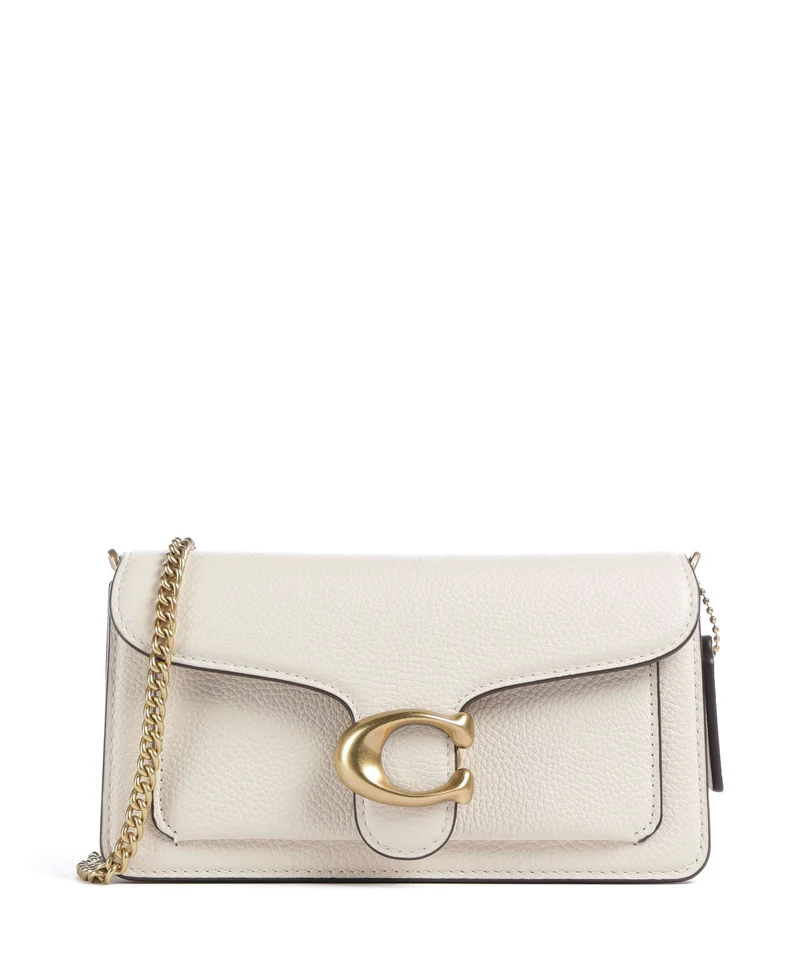 Coach Tabby Chain 19 Umhängetasche chalk