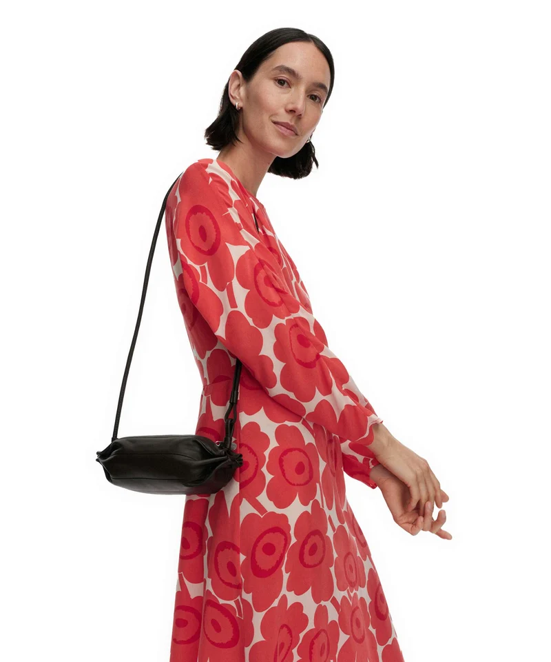 Marimekko Karla Pikku Umhängetasche dark brown