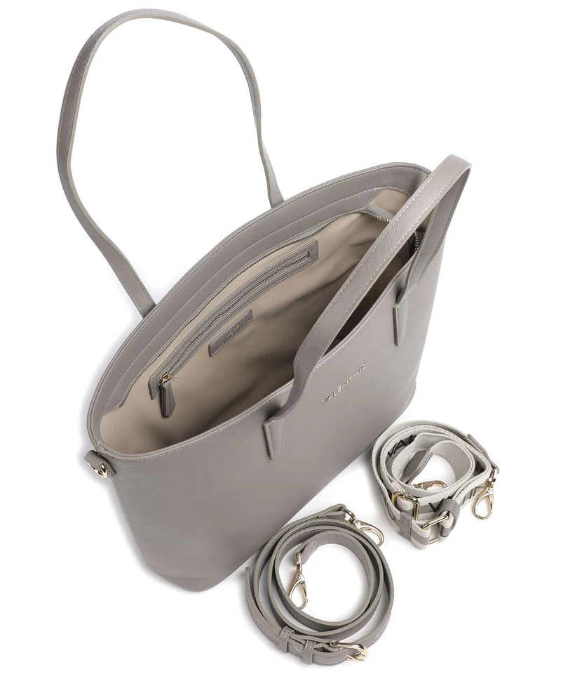 Valentino Bags Zero Re Shopper grigio