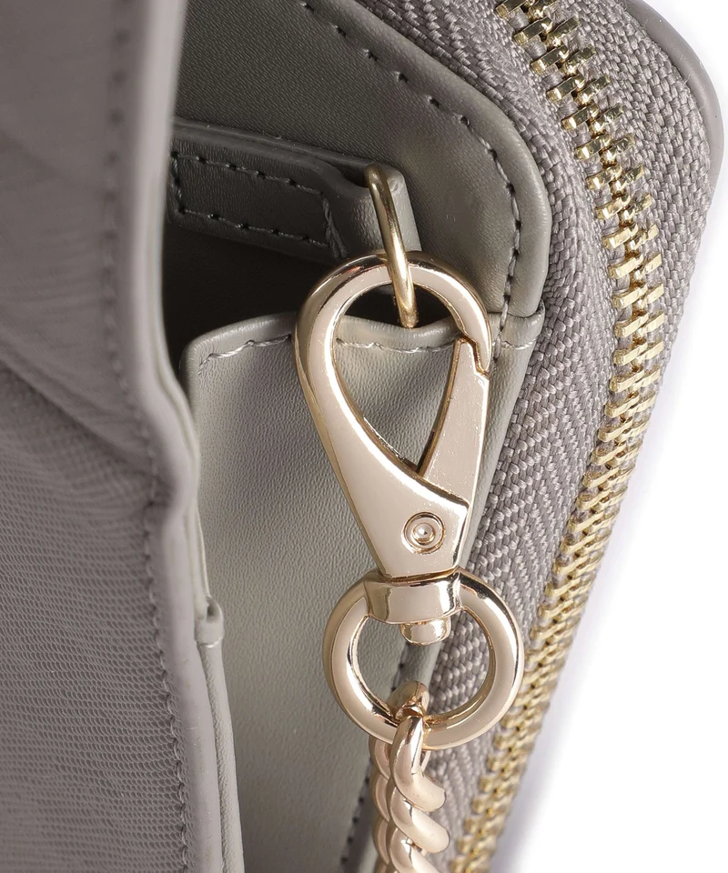 Valentino Bags Zero Re Geldbörse grigio
