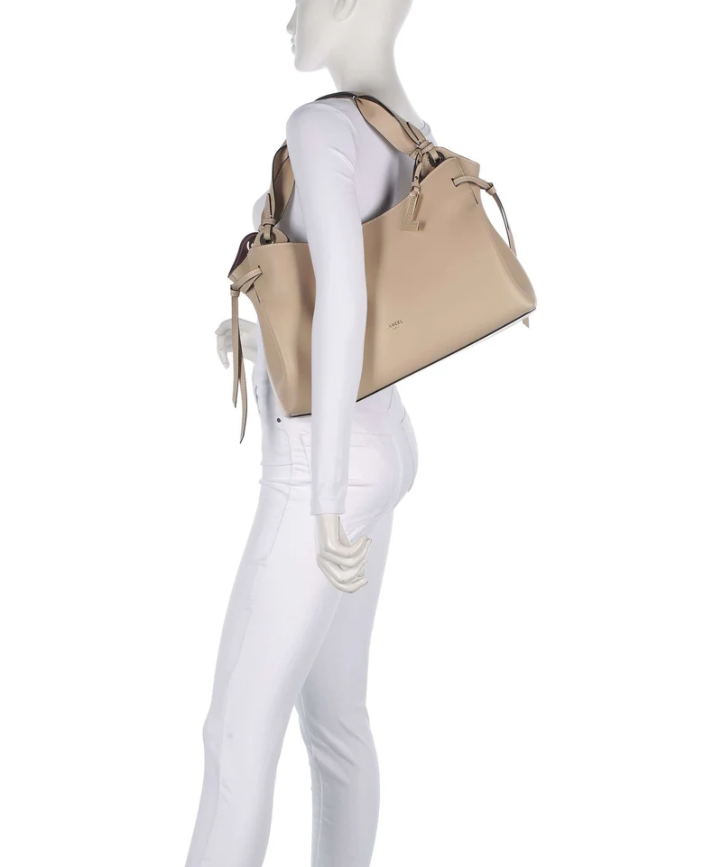 Lancel Swann M Beuteltasche cappuccino