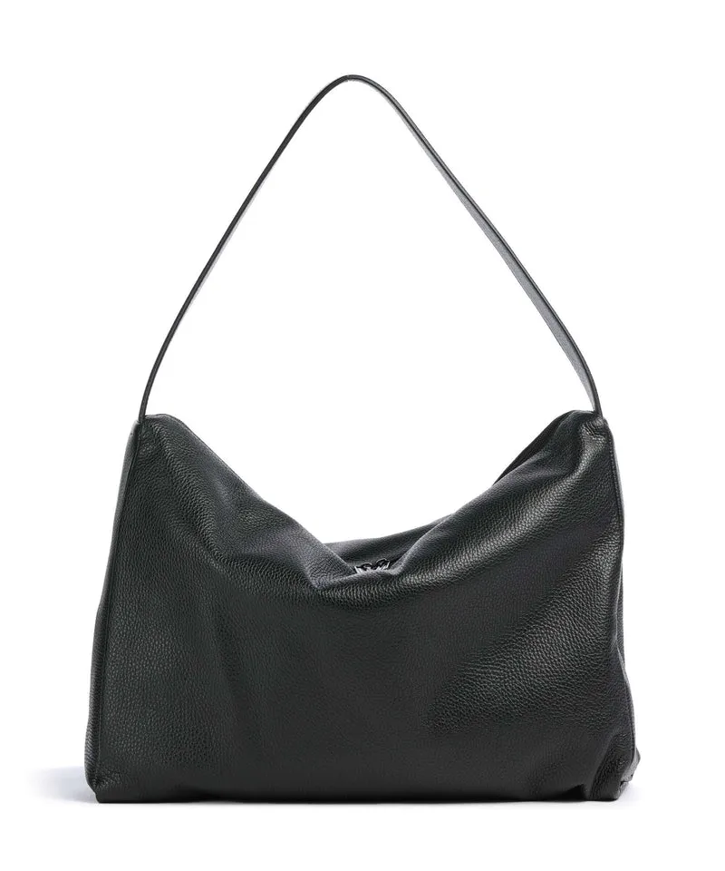 Mandarina Duck Mellow Leather Beuteltasche nero