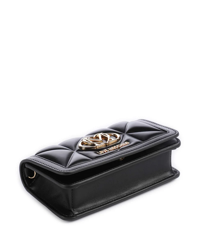 Love Moschino Embossed Q Geldbörse black