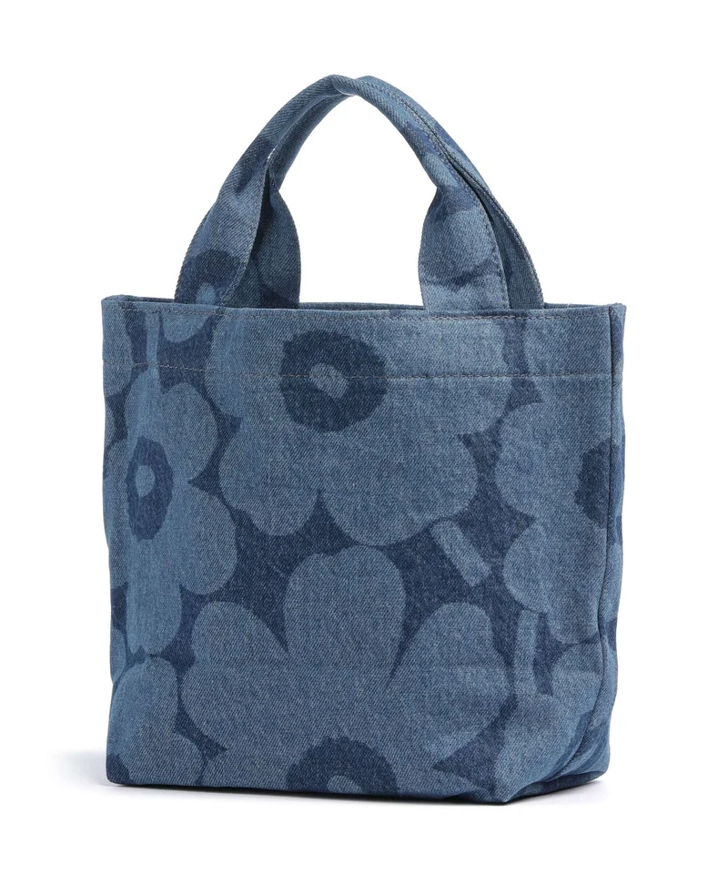 Marimekko Mono Unikko Mini Handtasche mid indigo