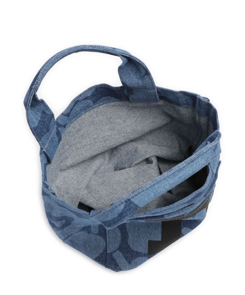Marimekko Mono Unikko Mini Handtasche mid indigo