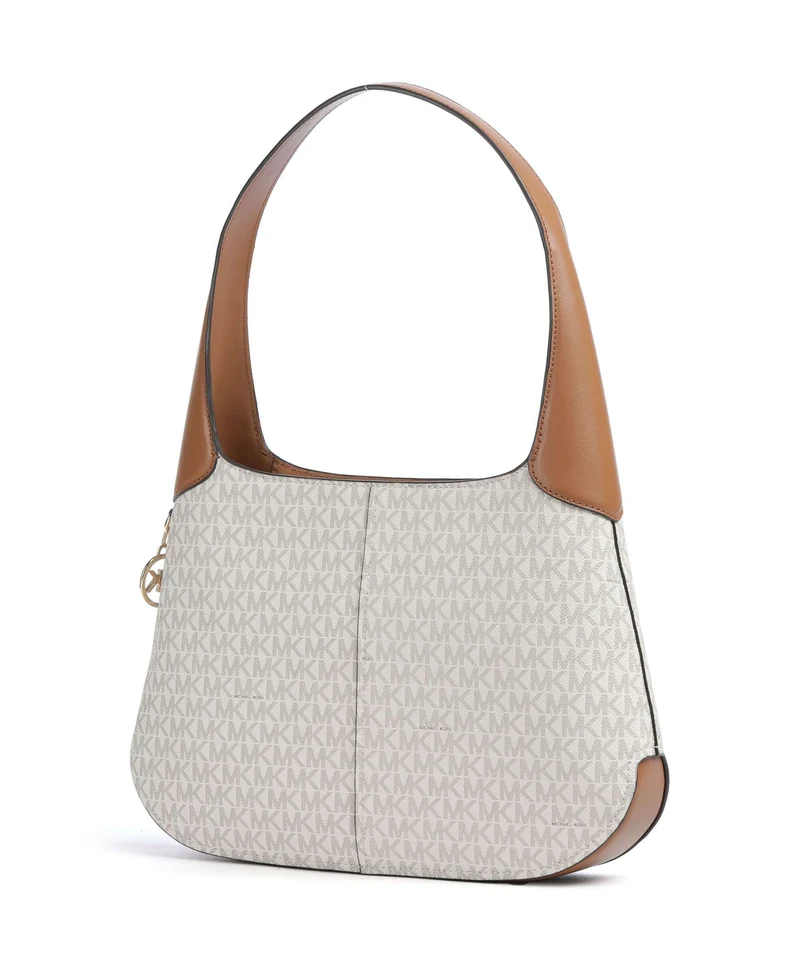 Michael Kors Alice Large Beuteltasche vanilla/acorn