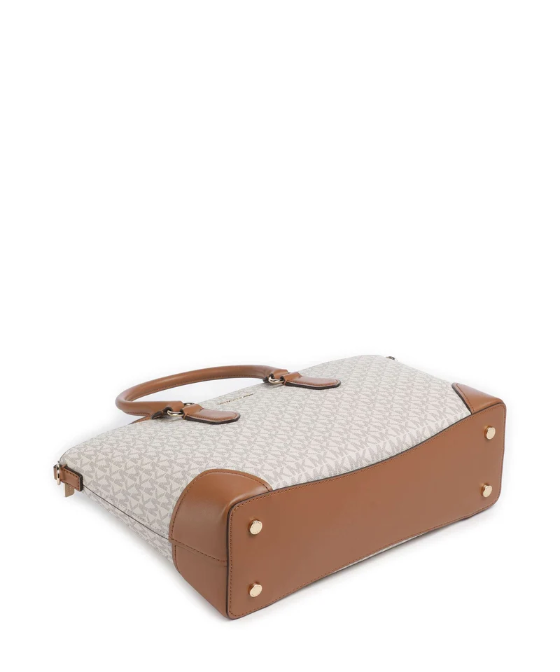 Michael Kors Murphy Large Handtasche vanilla/acorn