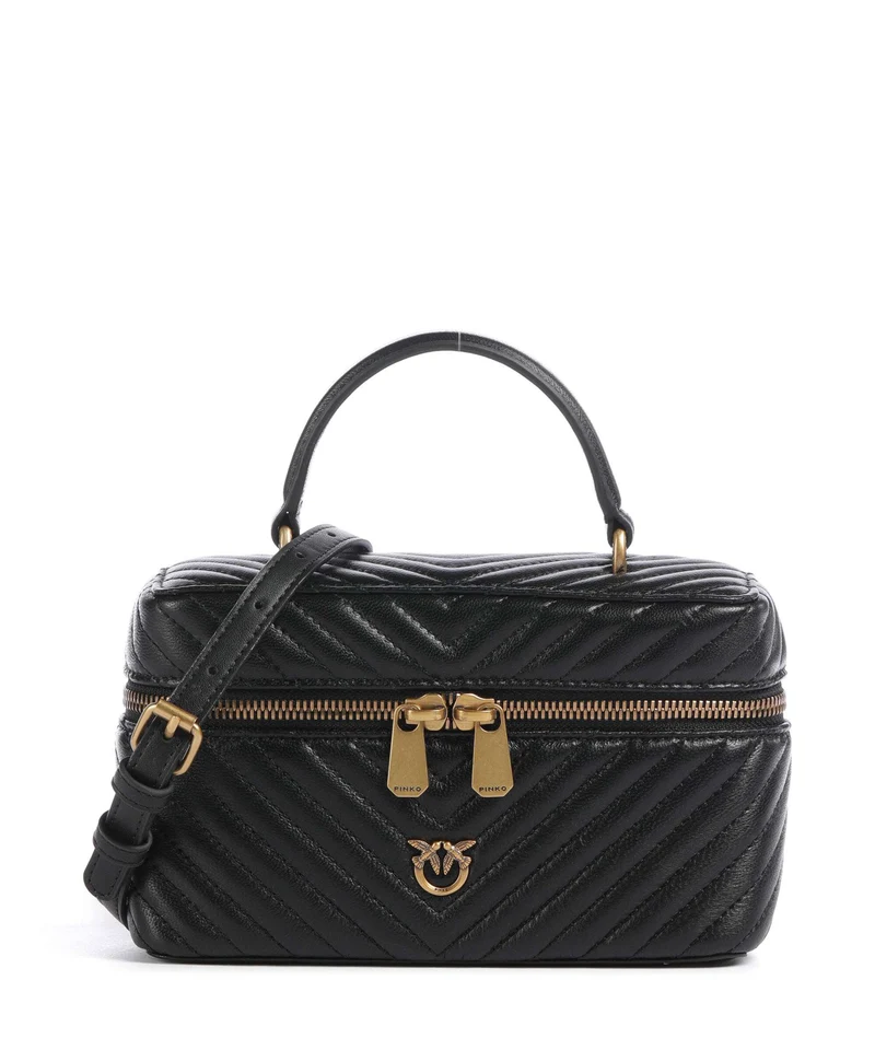 Pinko Vanity Mini Handtasche nero/antique gold