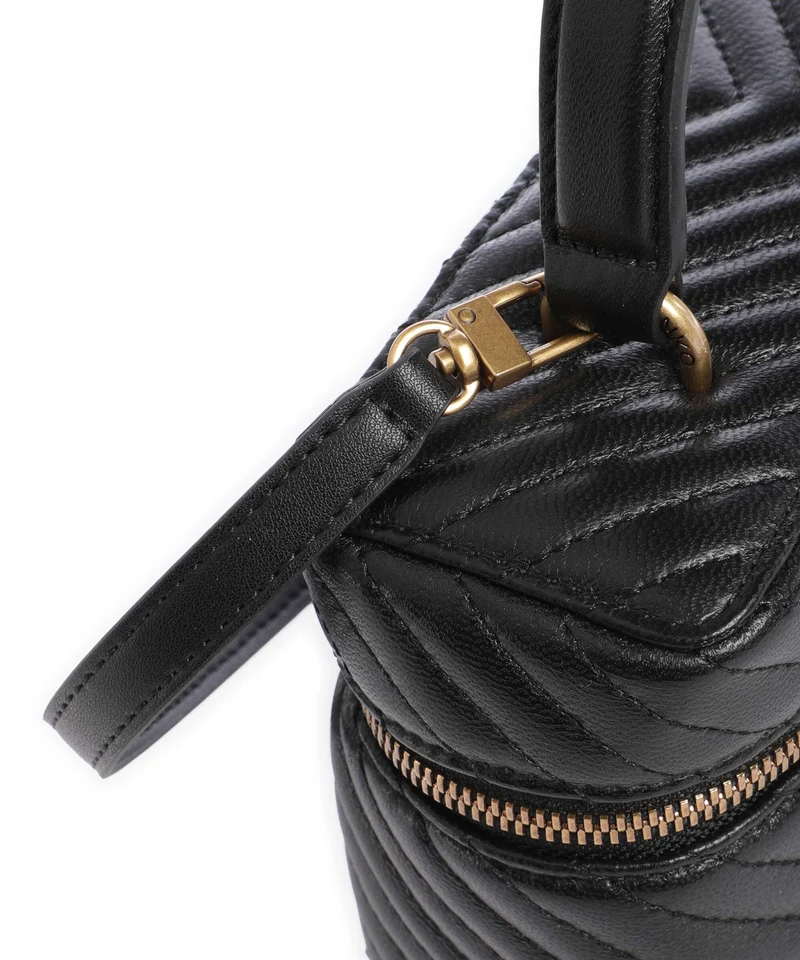 Pinko Vanity Mini Handtasche nero/antique gold