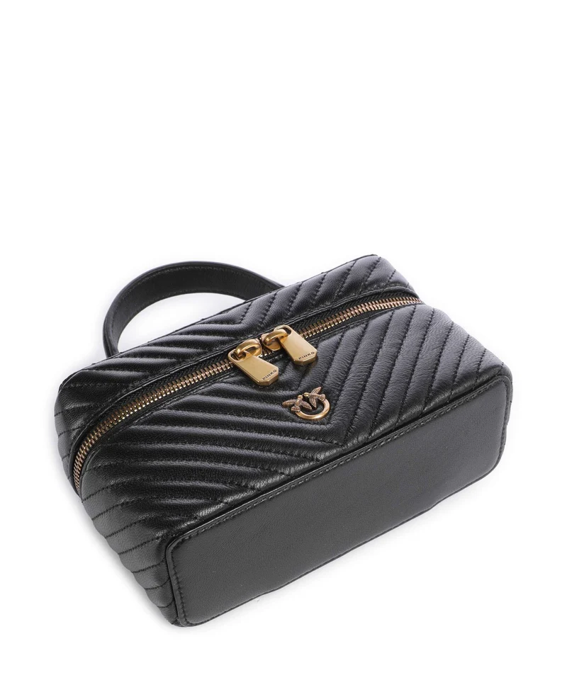 Pinko Vanity Mini Handtasche nero/antique gold
