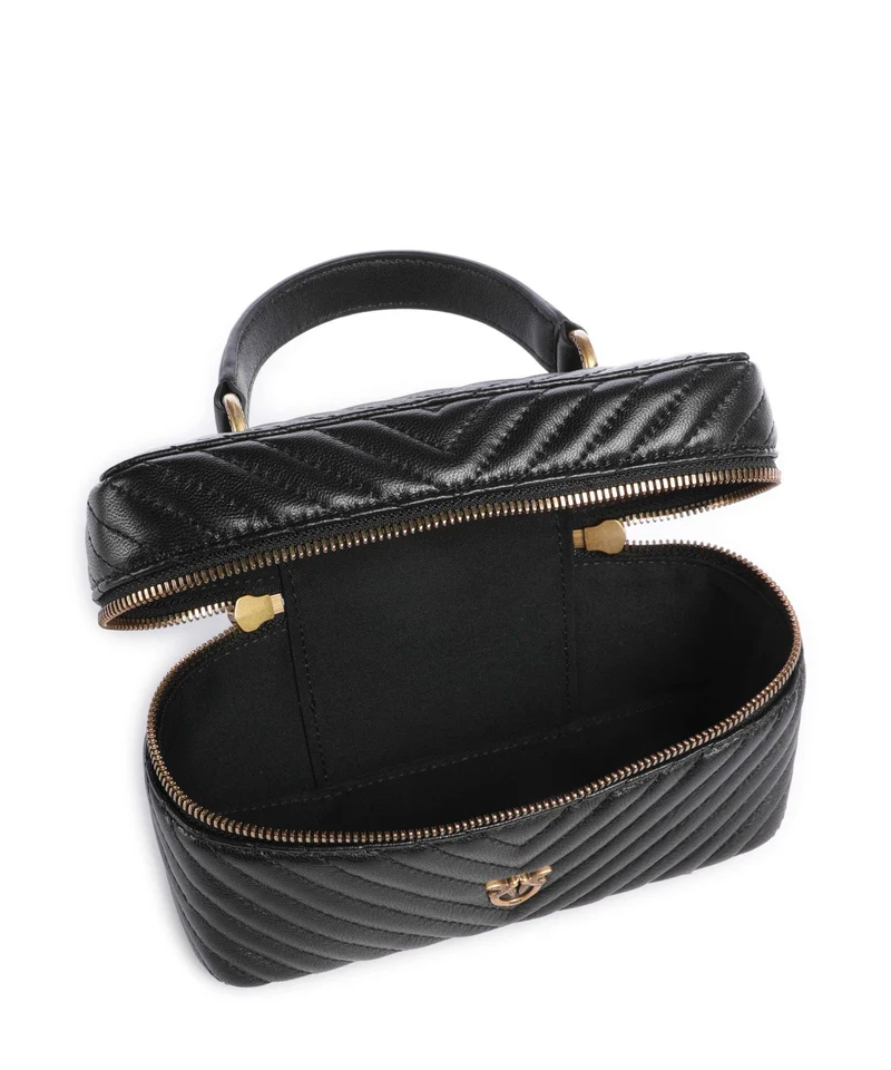 Pinko Vanity Mini Handtasche nero/antique gold
