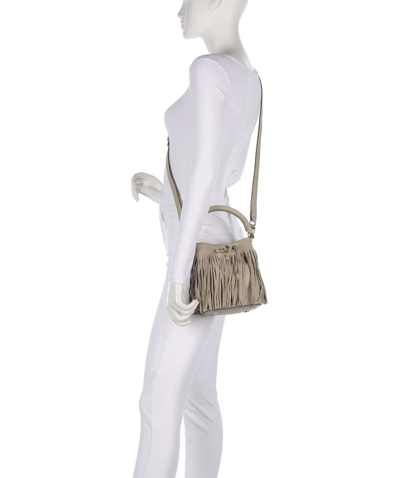BOSS Lenah Bucket Handtasche light beige