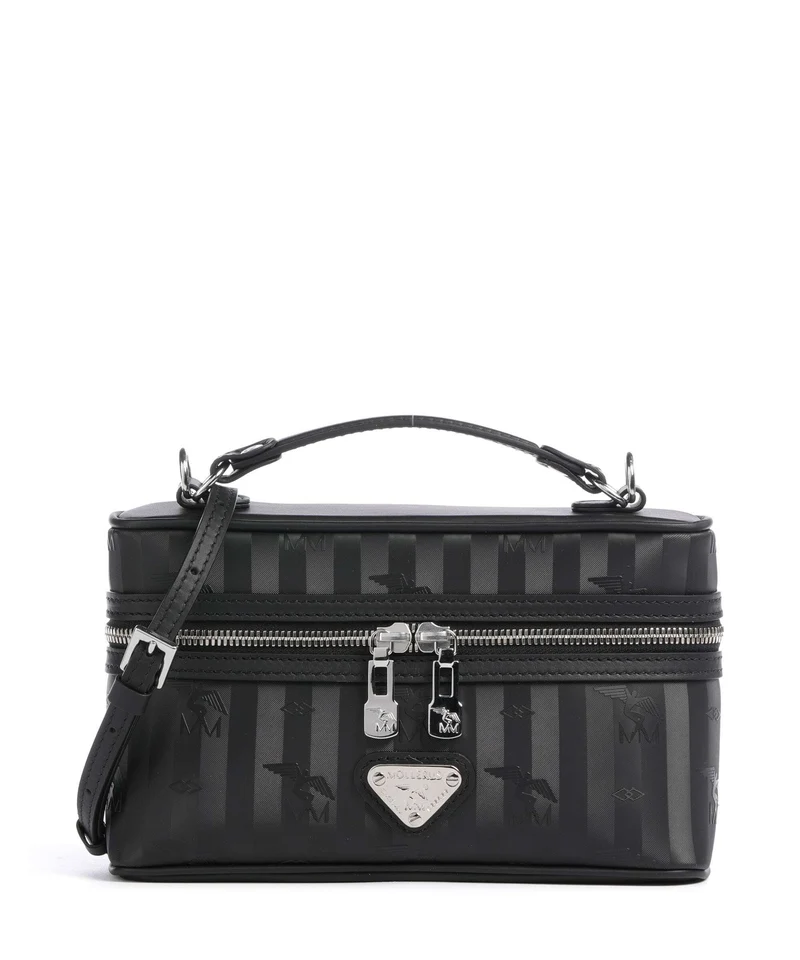 Maison Mollerus Vinerus Moutier Umhängetasche schwarz