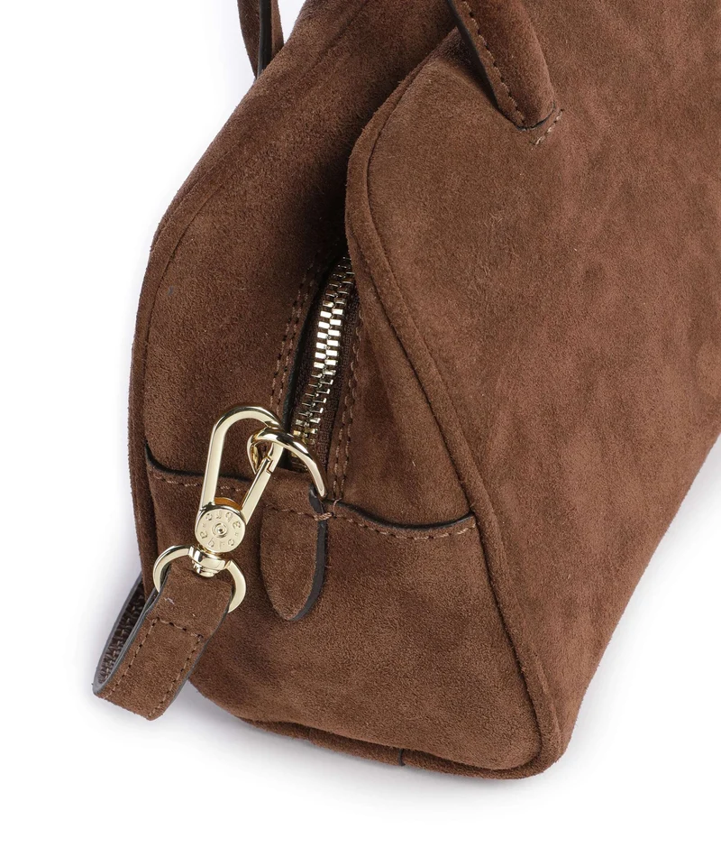 Abro Suede Amara Handtasche wood