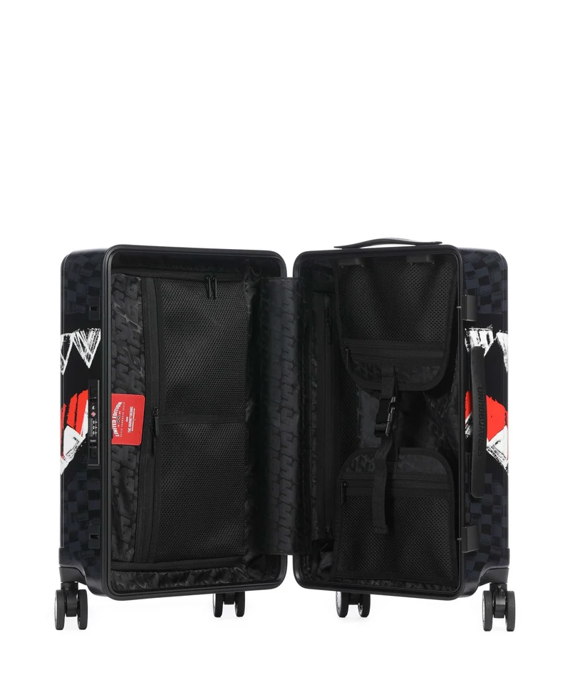 Sprayground Scribble Shark 4-Rollen Trolley multicolour