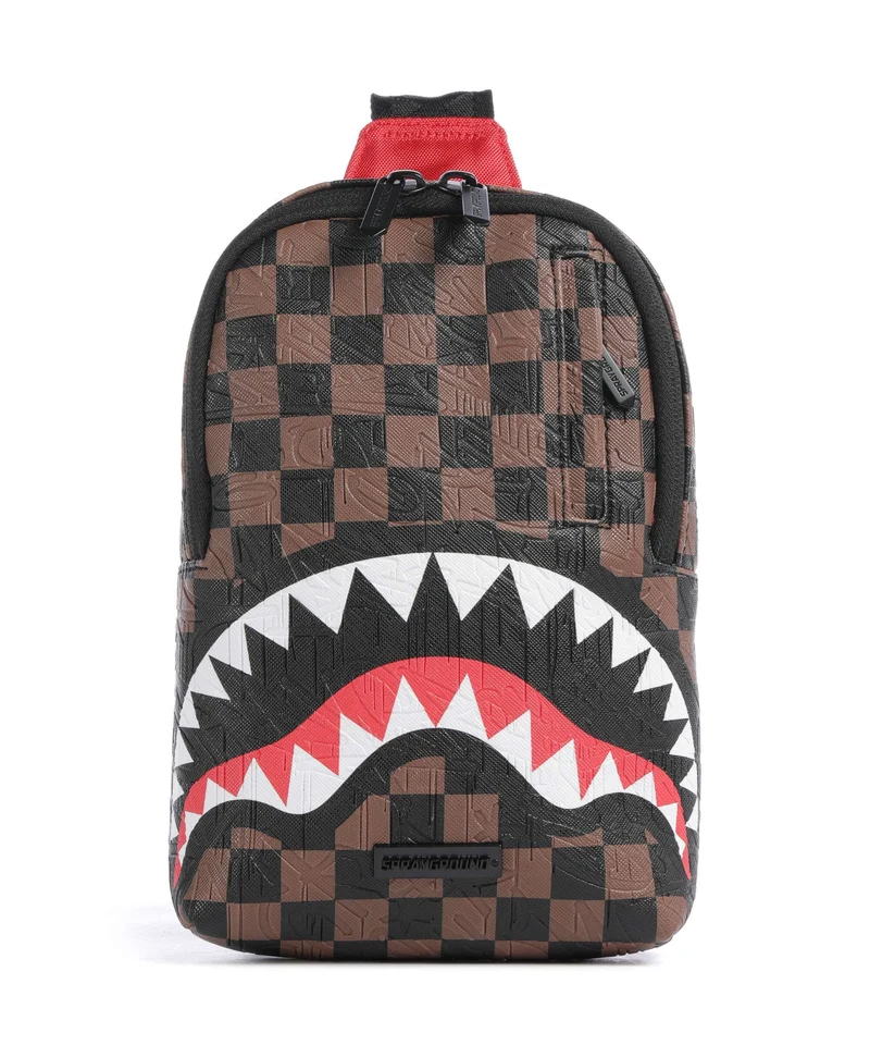 Sprayground Check 2 Emboss Slingbag multicolour