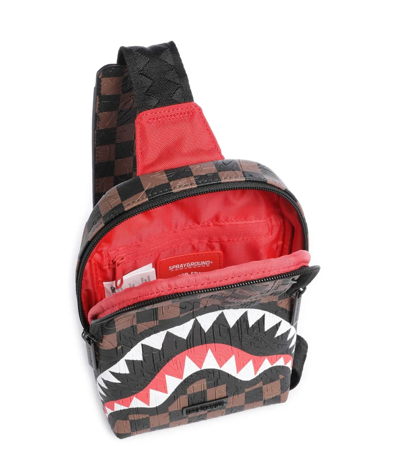 Sprayground Check 2 Emboss Slingbag multicolour
