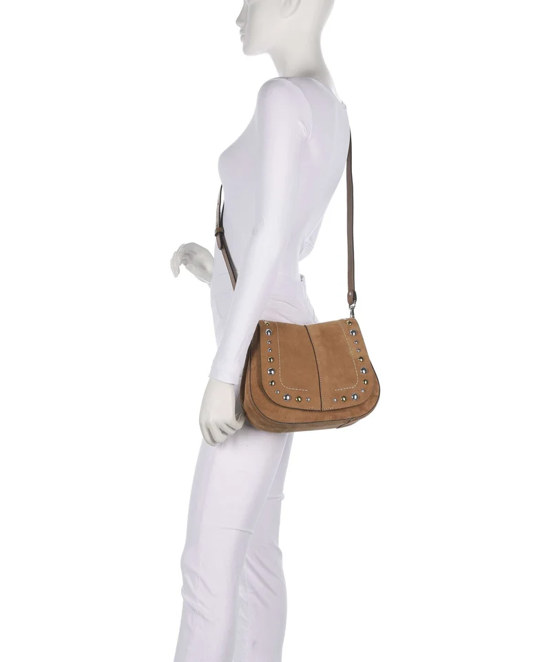 Gianni Chiarini Helena Round Schultertasche caramel
