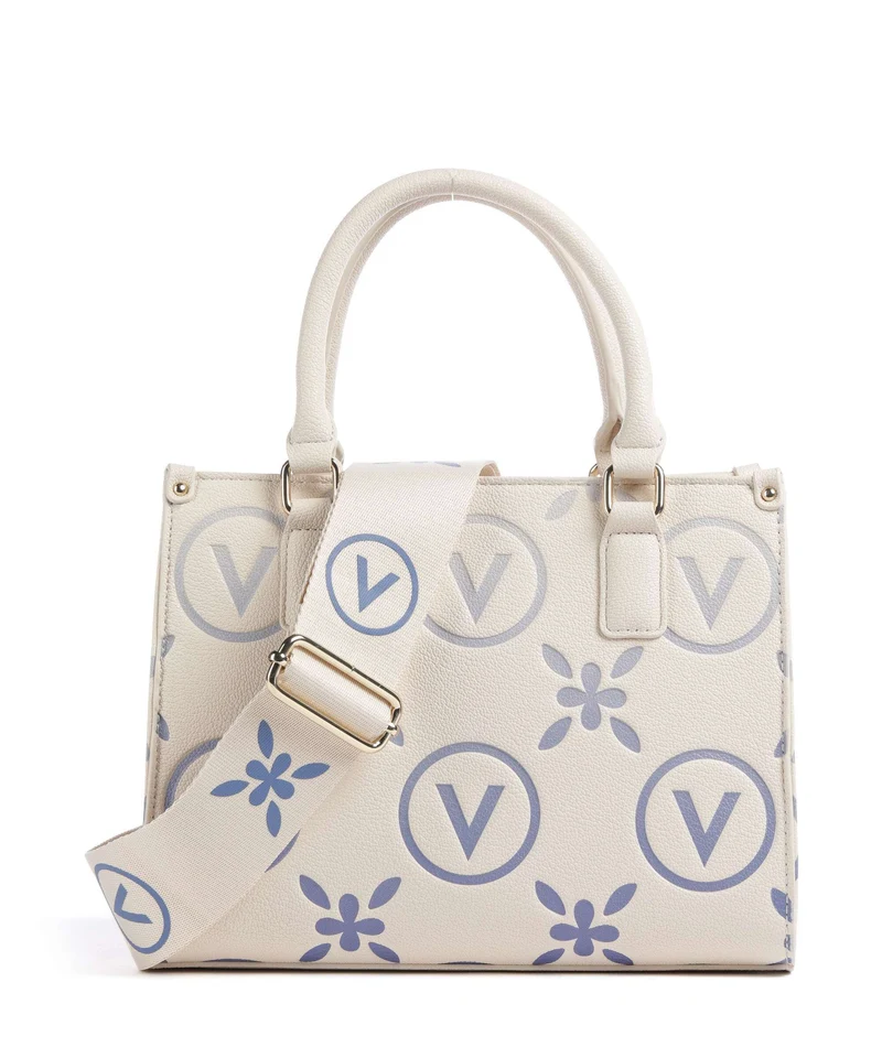 Valentino Bags Samba Re Print Handtasche ecru/bluette