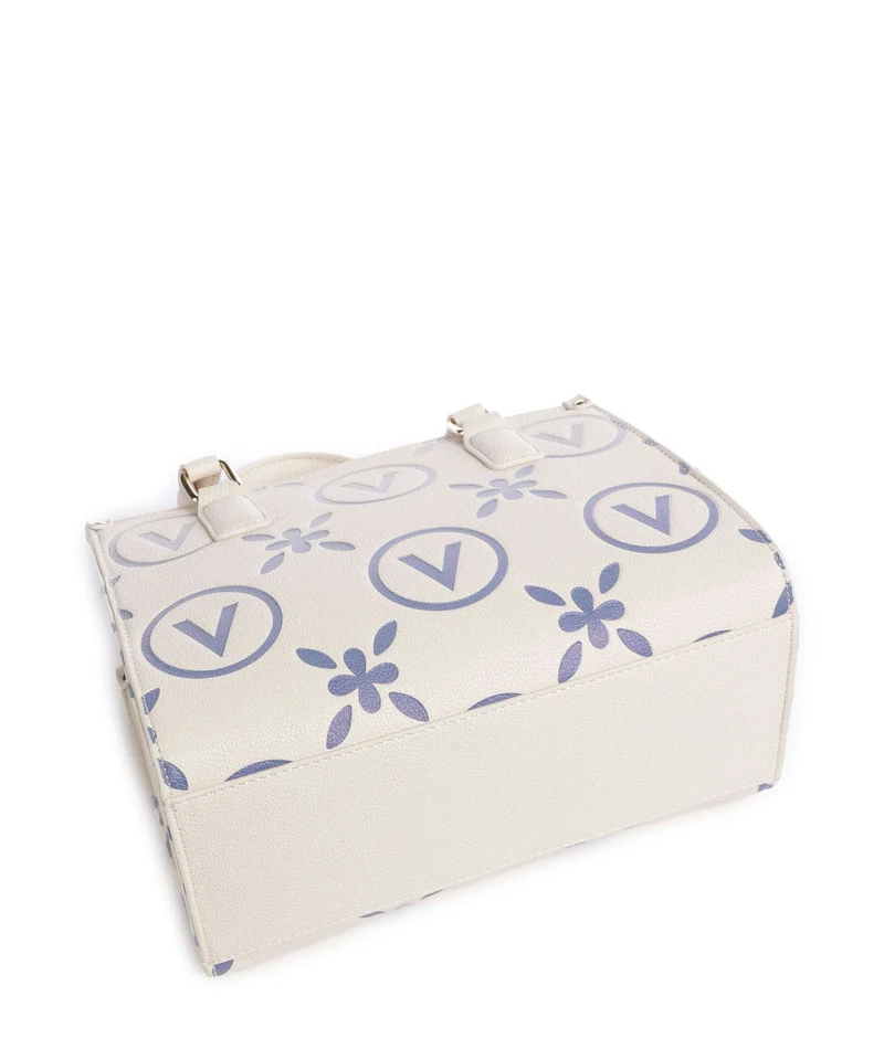 Valentino Bags Samba Re Print Handtasche ecru/bluette