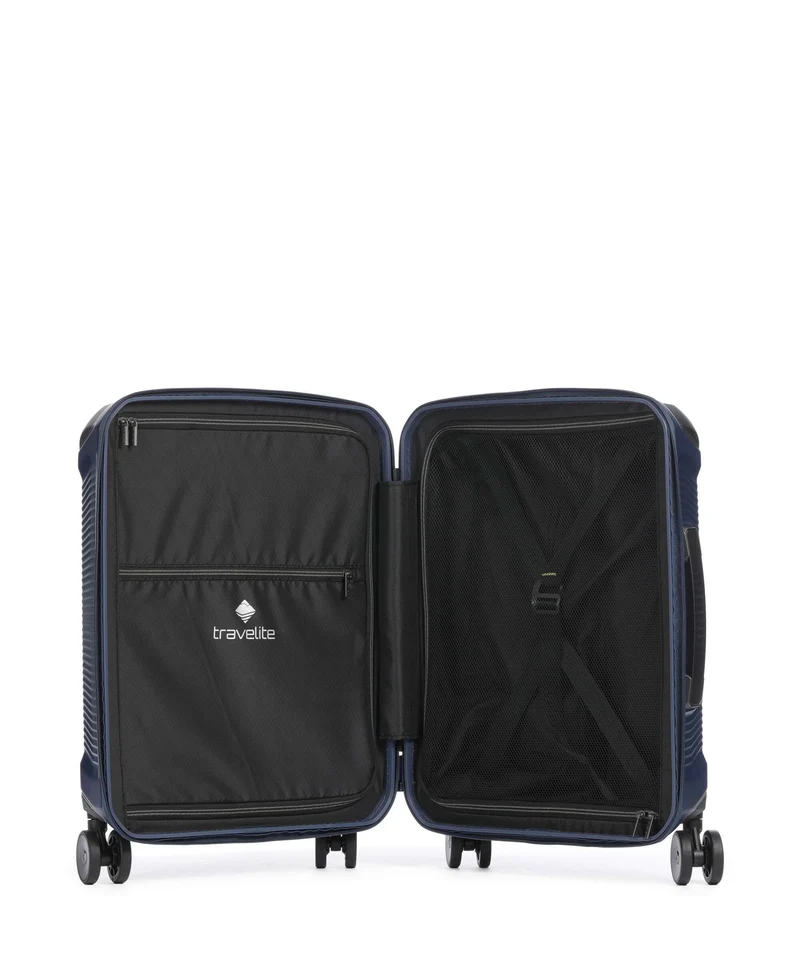 Travelite Millenium 4-Rollen Trolley navy