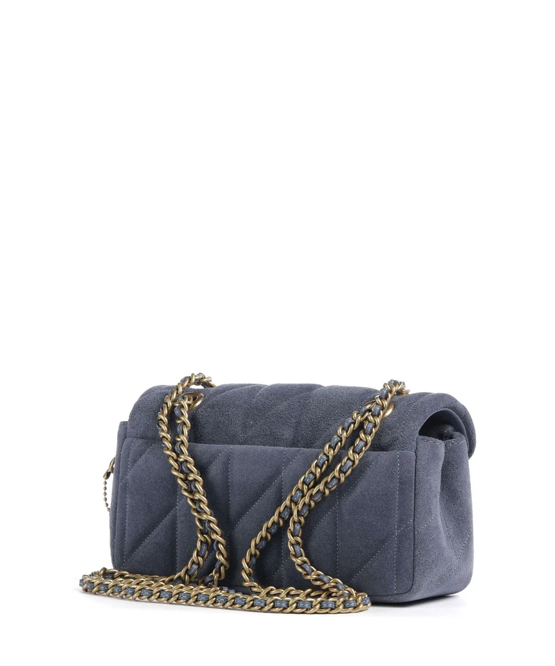 Coach Tabby Quilted 20 Schultertasche light denim