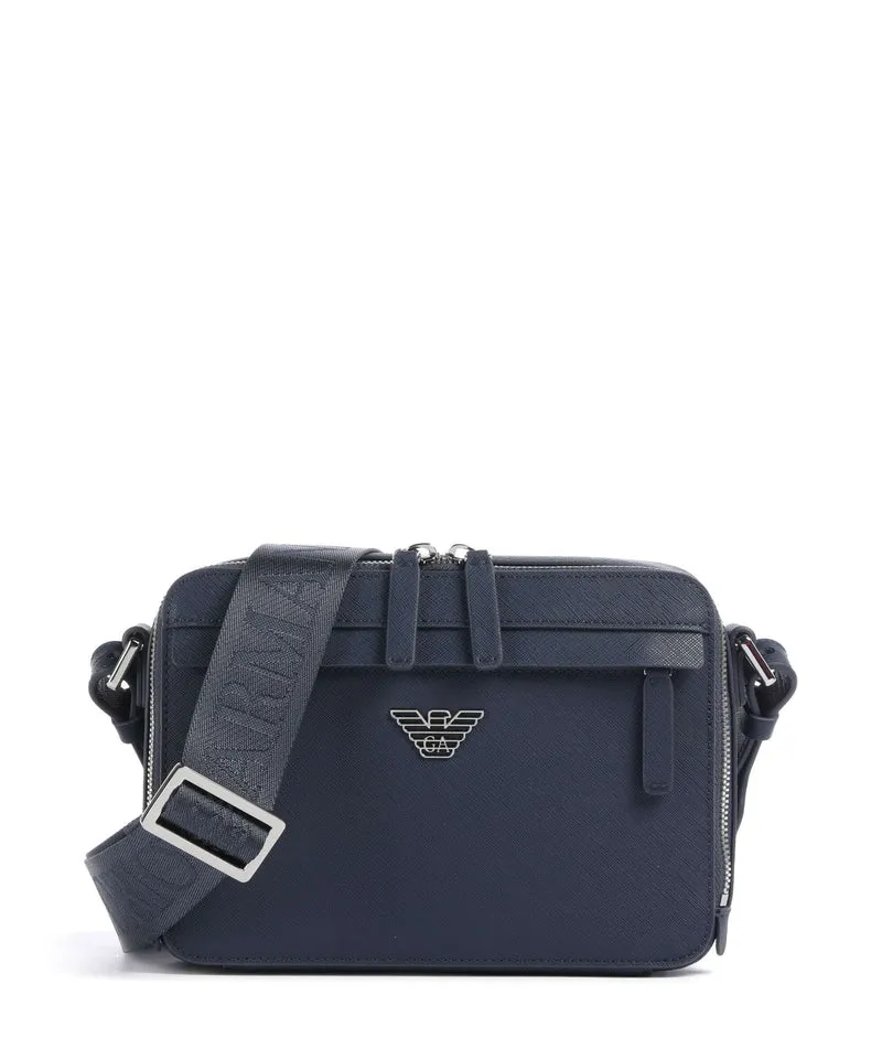 Emporio Armani Business Regenerated Umhängetasche medieval blue