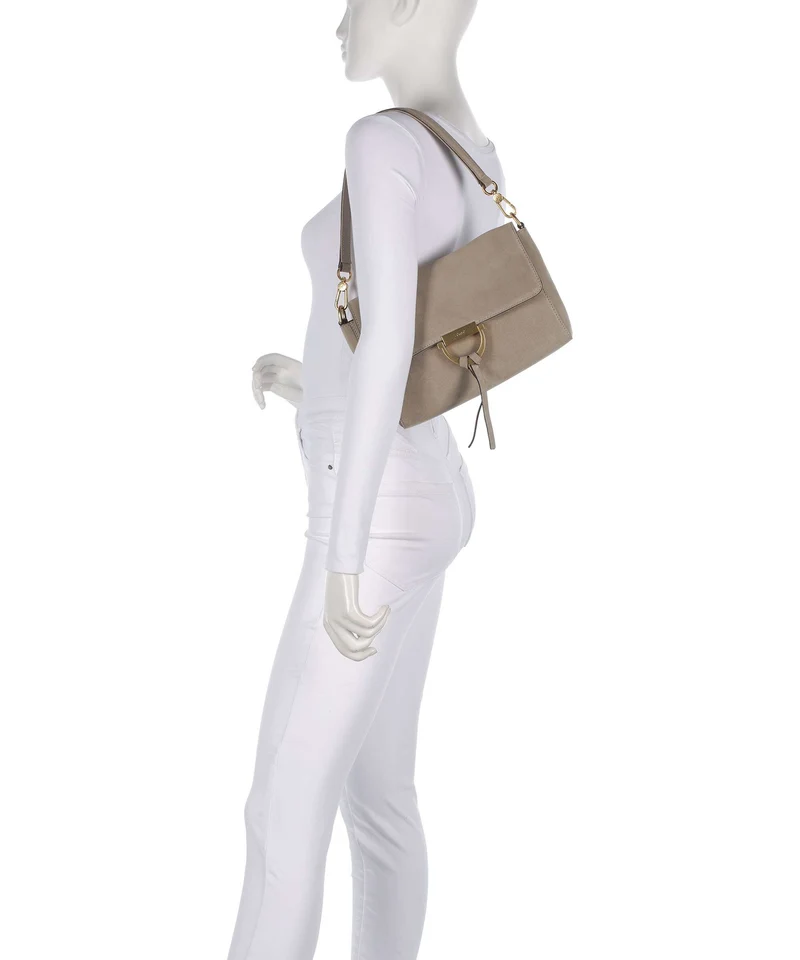 Abro Suede Temi Schultertasche siena