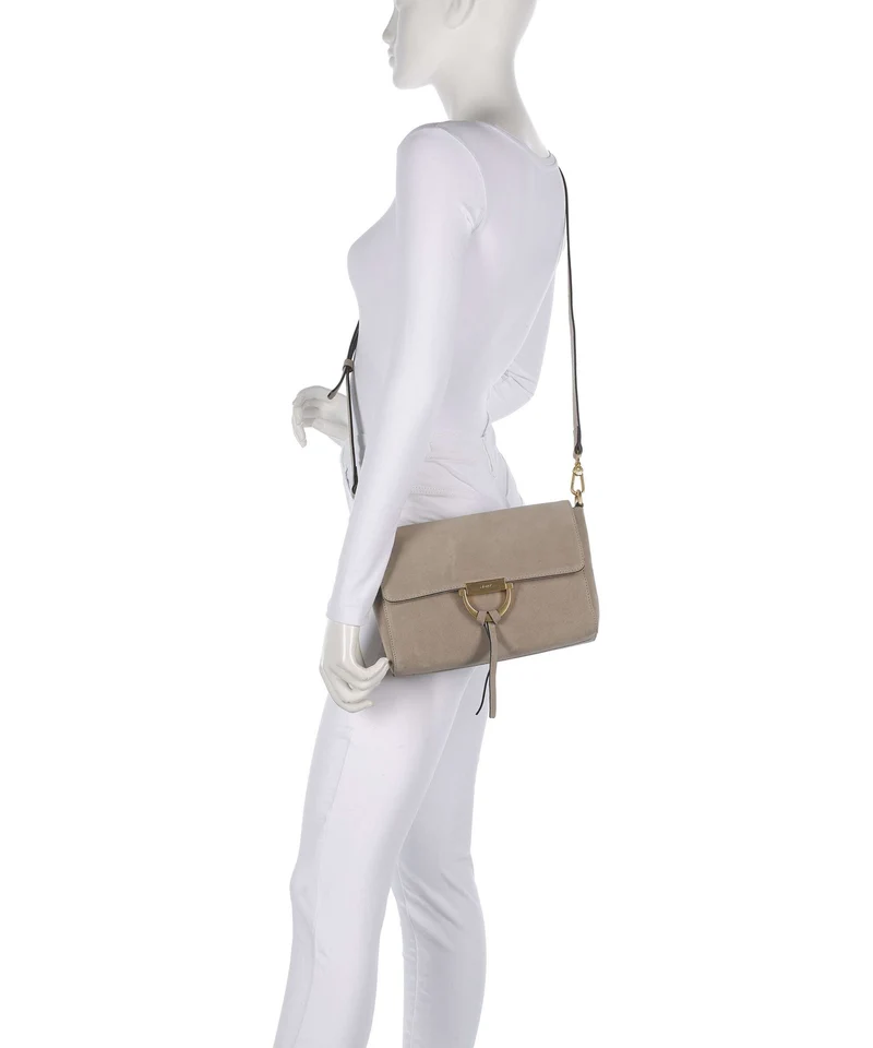 Abro Suede Temi Schultertasche siena