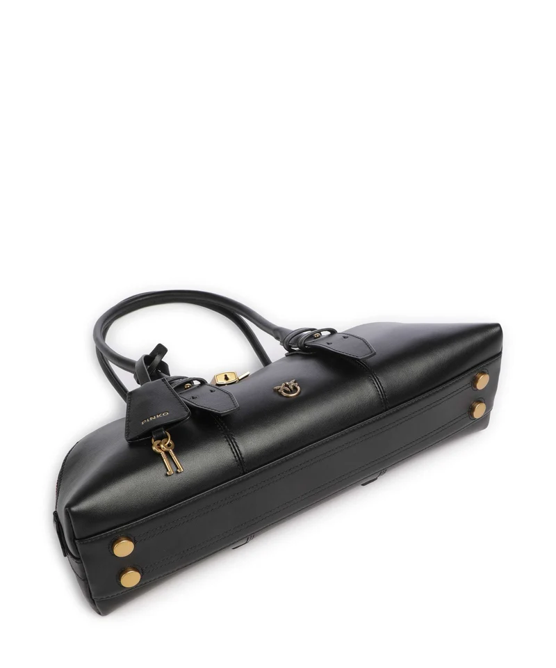 Pinko Bowling Horizontal Big Handtasche nero/antique gold