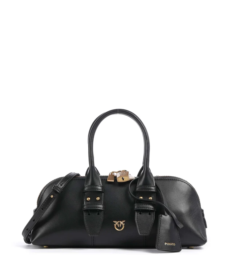 Pinko Bowling Horizontal Handtasche nero/antique gold