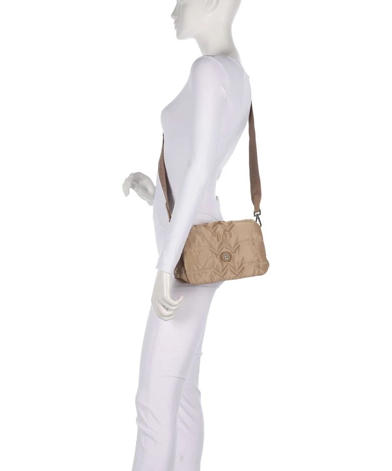 Bogner Wallis Tessuto Bar Umhängetasche brown sugar