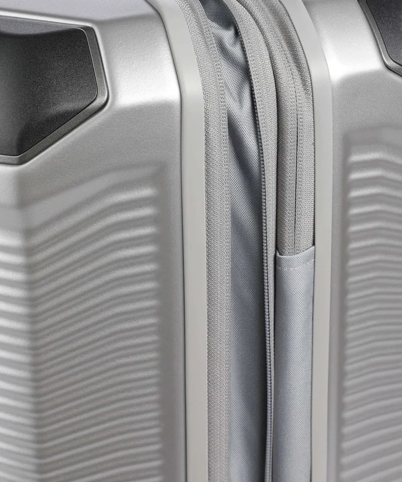 Travelite Millenium 4-Rollen Trolley Set silver