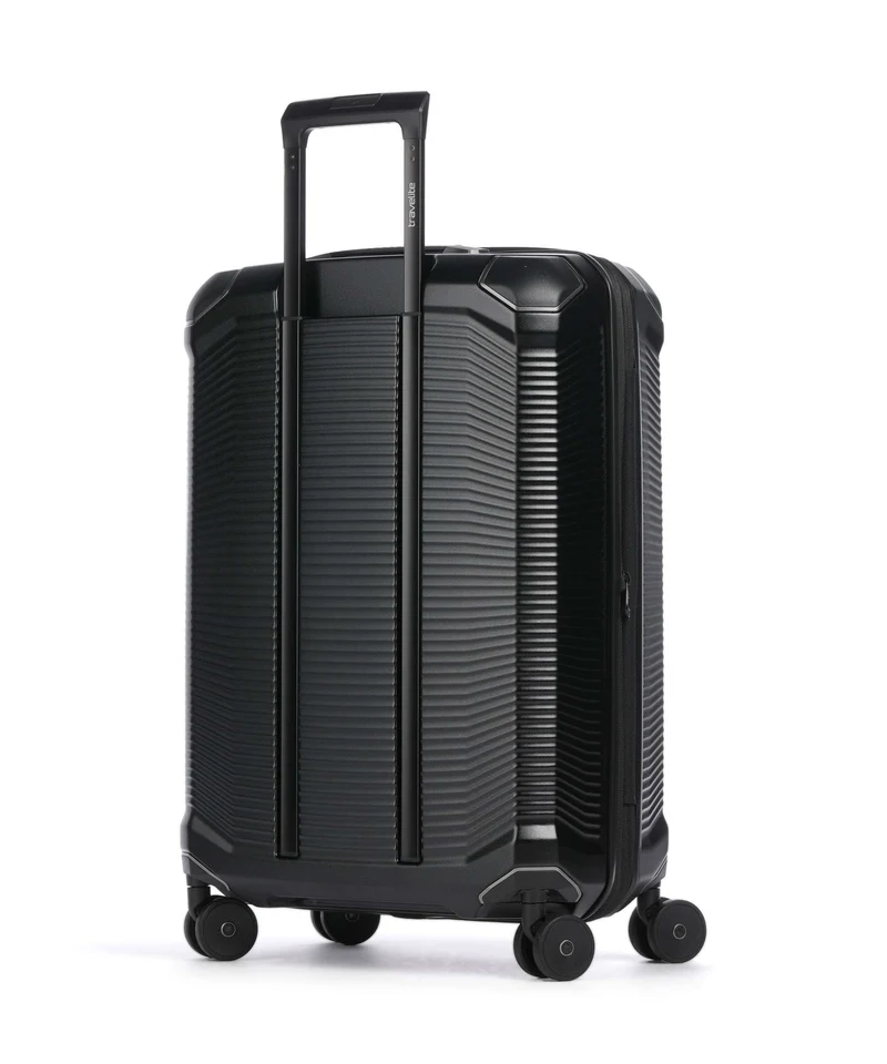 Travelite Millenium 4-Rollen Trolley Set black