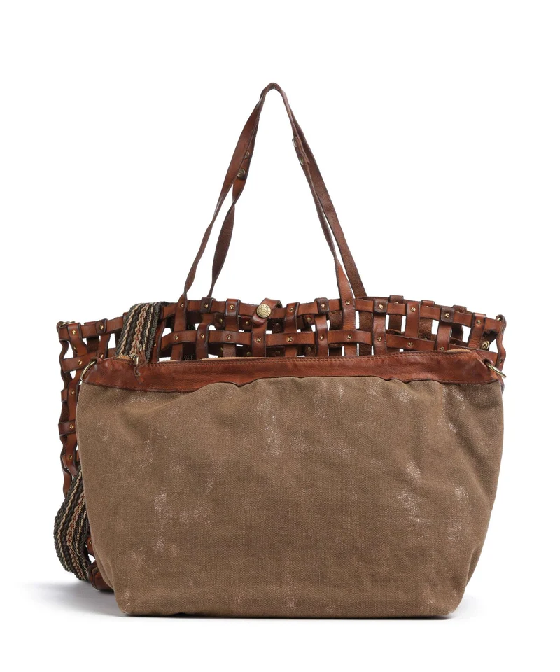 Campomaggi Shopper cognac/bronze