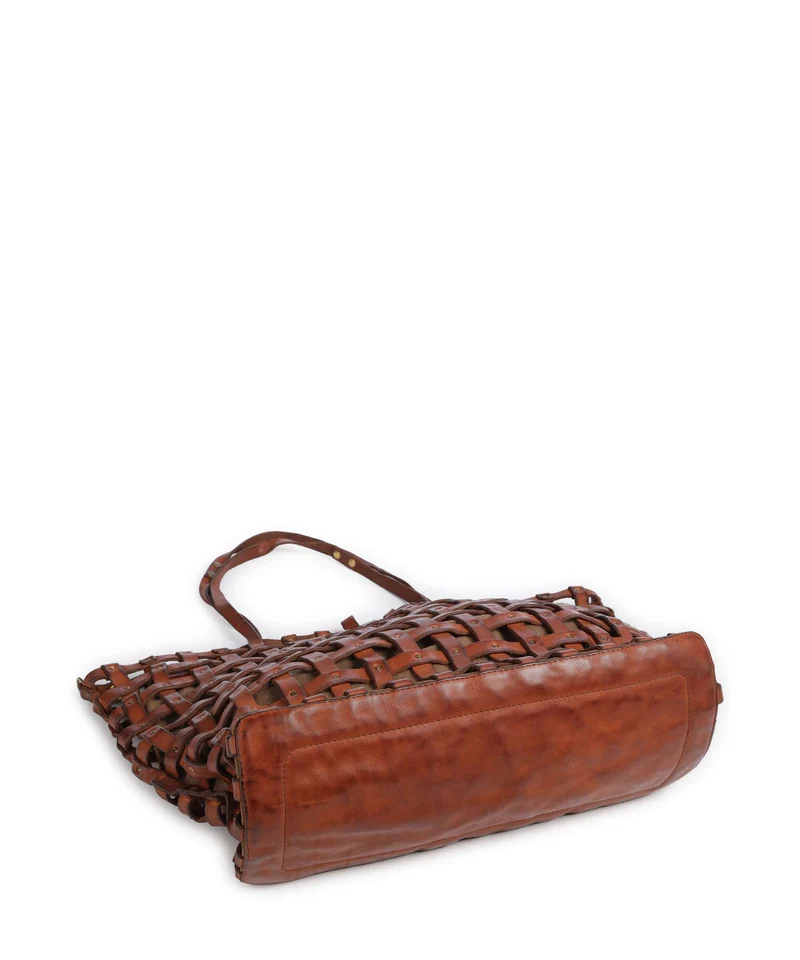 Campomaggi Shopper cognac/bronze