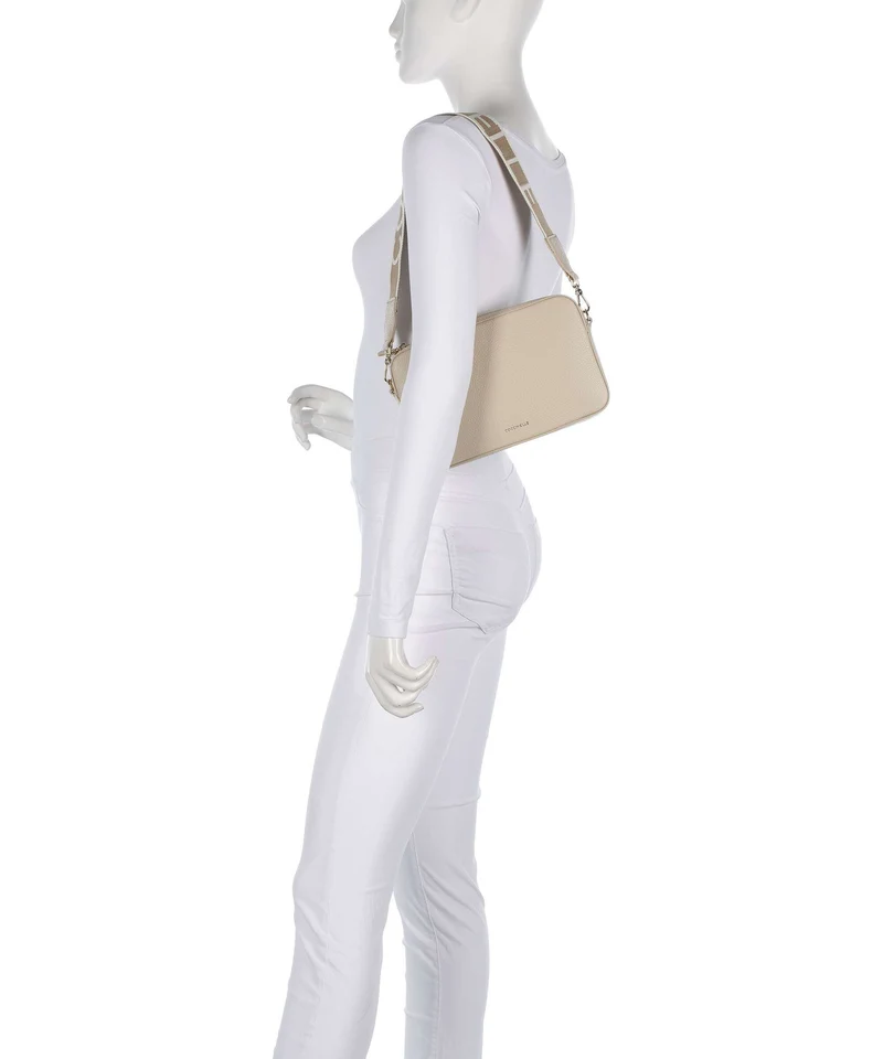 Coccinelle Tebe Schultertasche sandshell