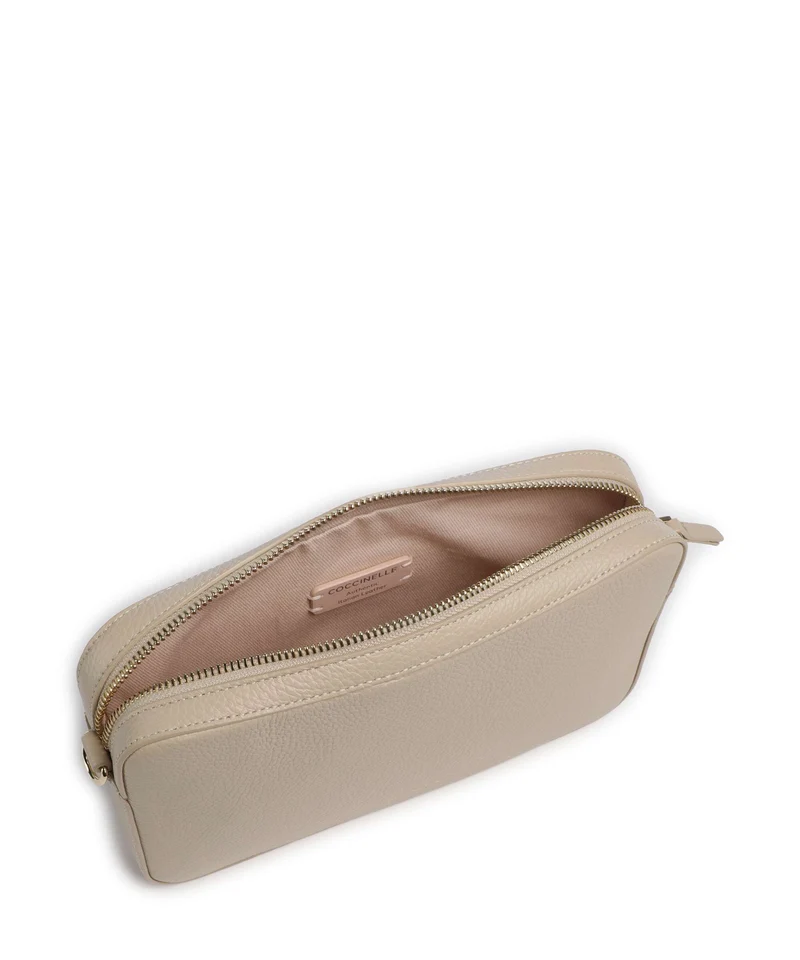 Coccinelle Tebe Schultertasche sandshell