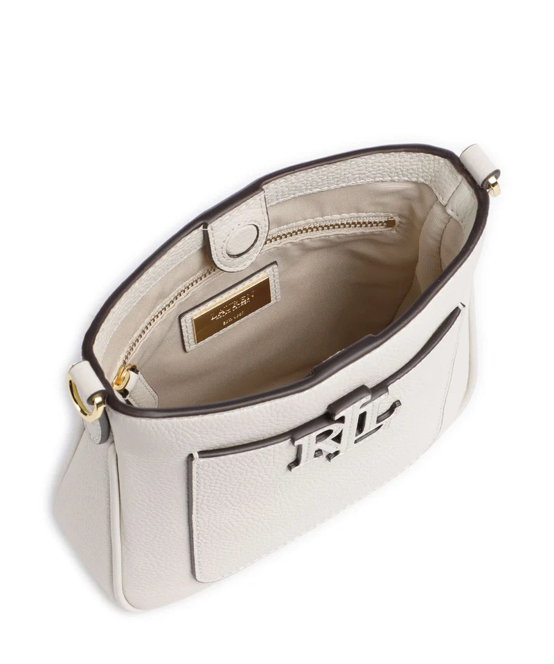Lauren Ralph Lauren Cameryn Small Umhängetasche soft white